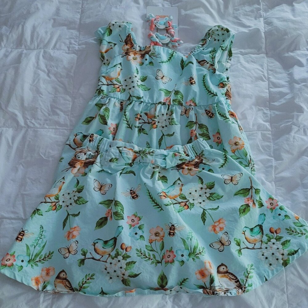 Gymboree Signs of Spring 3-Piece Skort Outfit 8